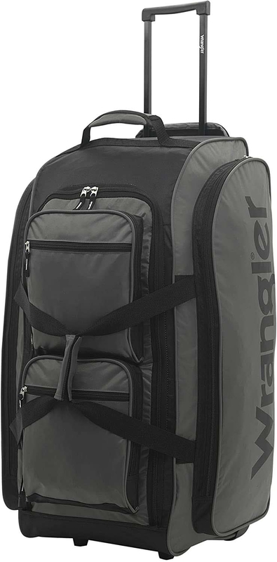Xl Women'S Rolling Travel Duffel Bags με θάλαμο παπουτσιών 21 20 19 18 ίντσες
