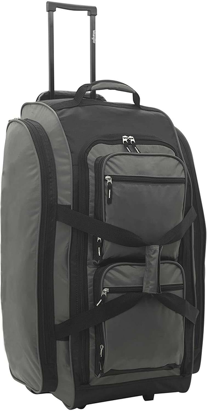 Xl Women'S Rolling Travel Duffel Bags με θάλαμο παπουτσιών 21 20 19 18 ίντσες