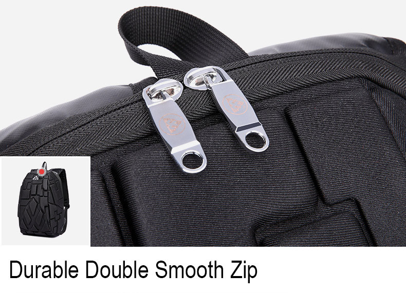 Σκληρό EVA Shell Business Custom Travel Backpack Μεγάλο Μέγεθος 16.14x10.43x1.18