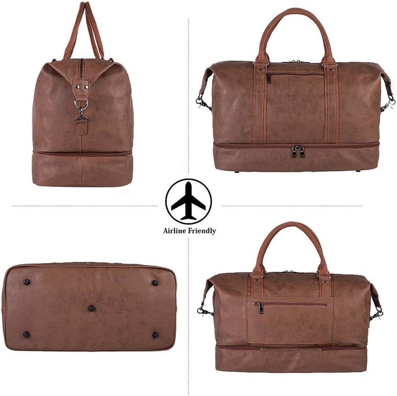 52L Αδιάβροχο Ενα βραδινό ΣαββατοκύριακοT Carry On Custom Tote Duffel ταξιδιωτική τσάντα με τσάντα παπουτσιών