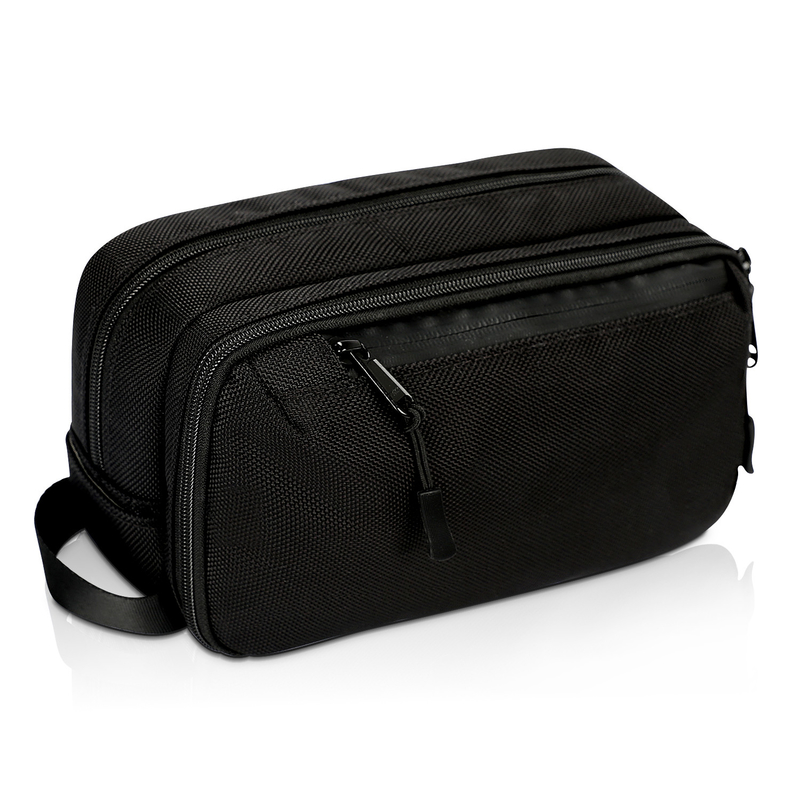 Ταξιδιωτικό Custom Toiletry Bag Οργανωτής τσάντα Eco Friendly κρεμαστικό καλλυντικό οργανωτή 3 στρώσεις